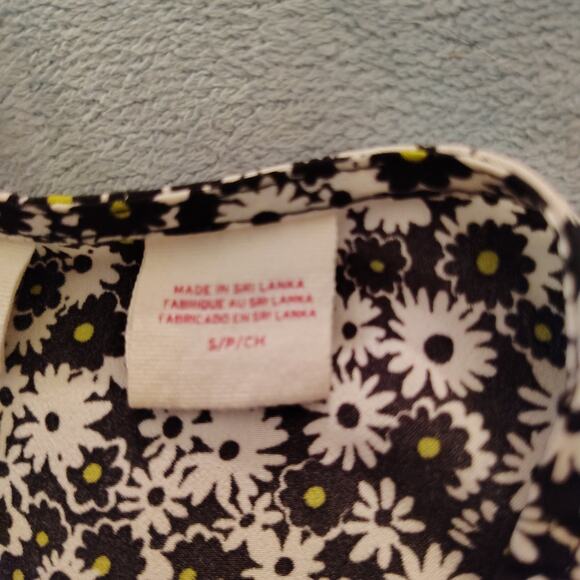 Levi’s Floral Maxi Dress | Button-Up | Short Sleeve | Holiday-Ready | Sz small - Picture 11 of 11